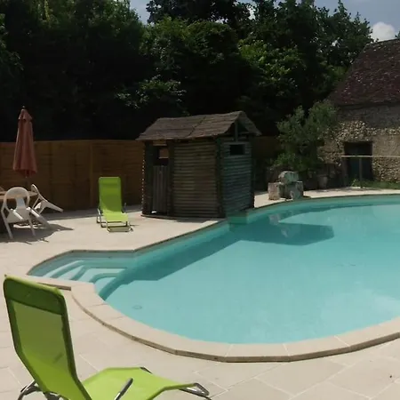 Maison Perigourdine Avec Piscine 10 Personnes * Saint-Cernin-de-Labarde